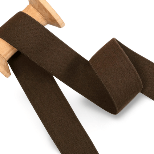 Gummiband 30mm SOFT braun