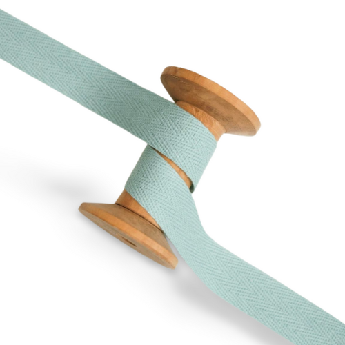 Baumwoll Einfassband 20mm dusty mint