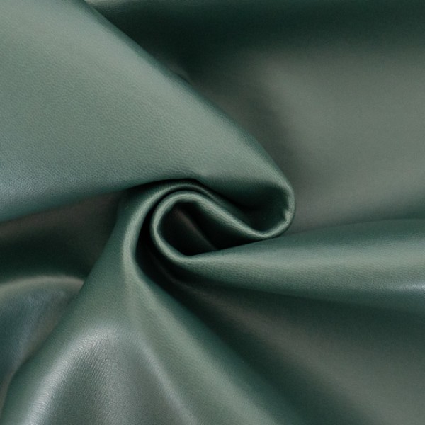 Kunstleder Metallic petrol