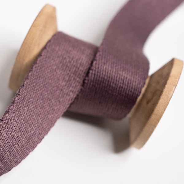 Soft Gurtband 25mm mauve