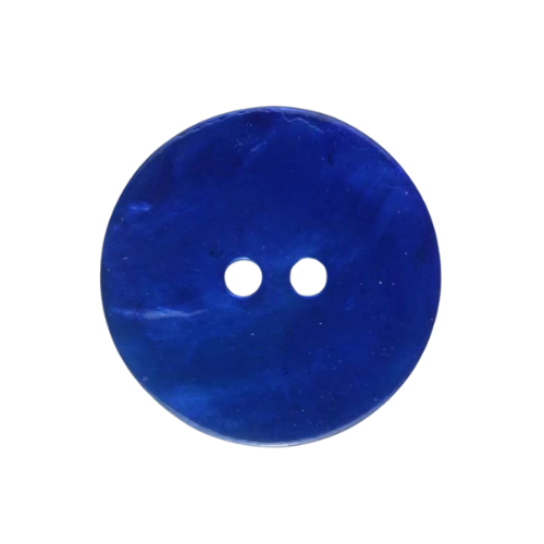 Perlmuttknopf 15mm dunkelblau