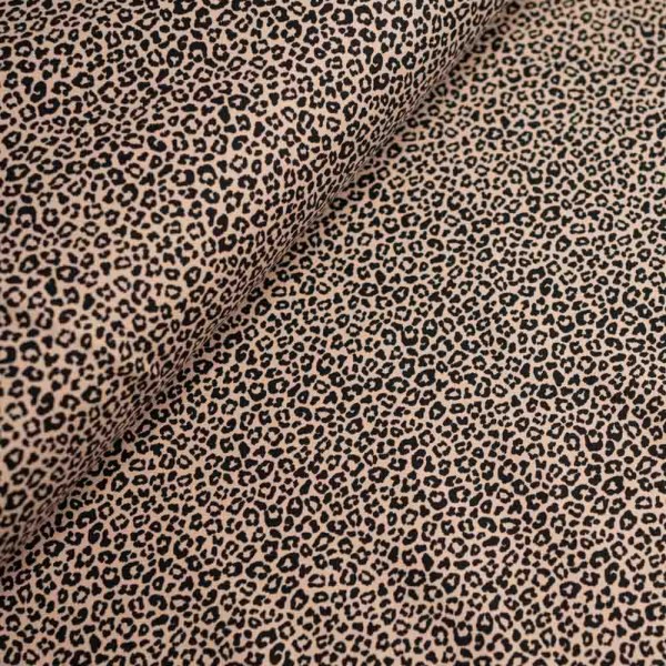 Baumwolljersey Leo beige