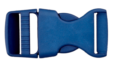 Rucksackschließe navy 25mm Kunststoff