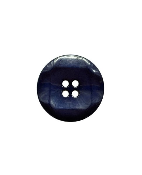 Modeknopf 23mm dunkelblau glänzend