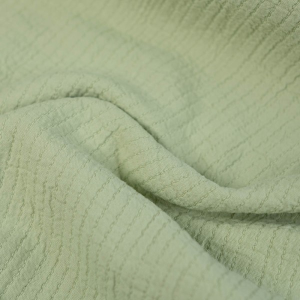 Baumwoll Seersucker salbei