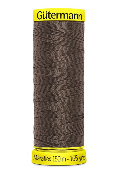Elastisches Garn Gütermann Maraflex 150m braun Nr. 446