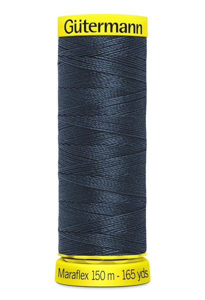 Elastisches Garn Gütermann Maraflex 150m dark navy Nr. 339