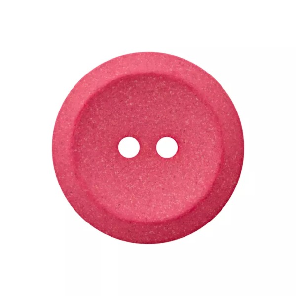 Polyesterknopf 23 mm rosa