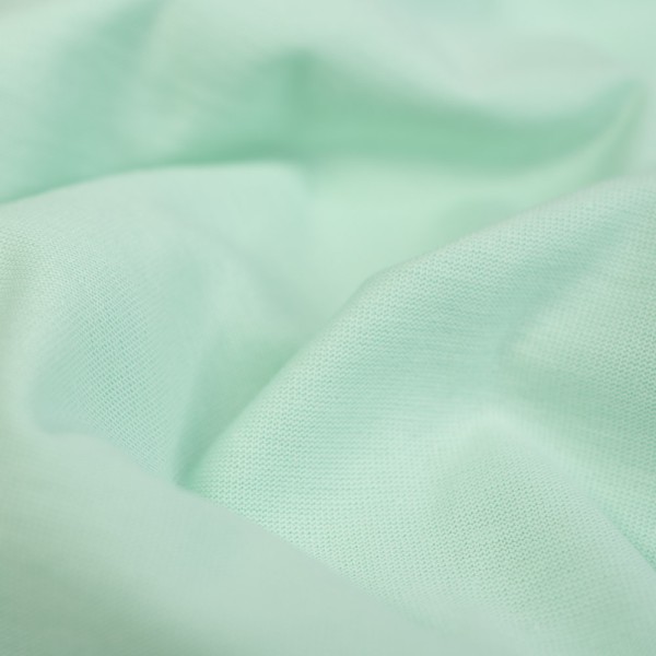 Baumwolljersey 100% Baumwolle mint