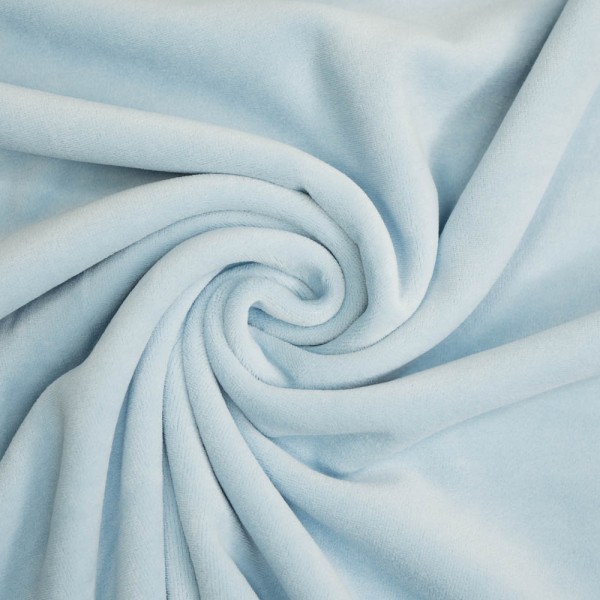 Nicki Velours hellblau