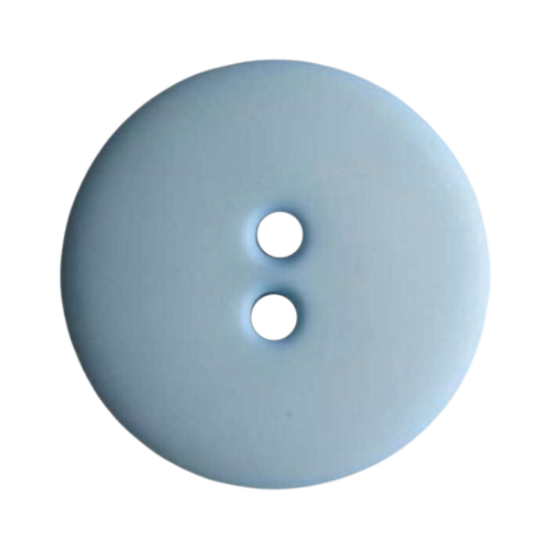 Modeknopf matt 23mm hellblau