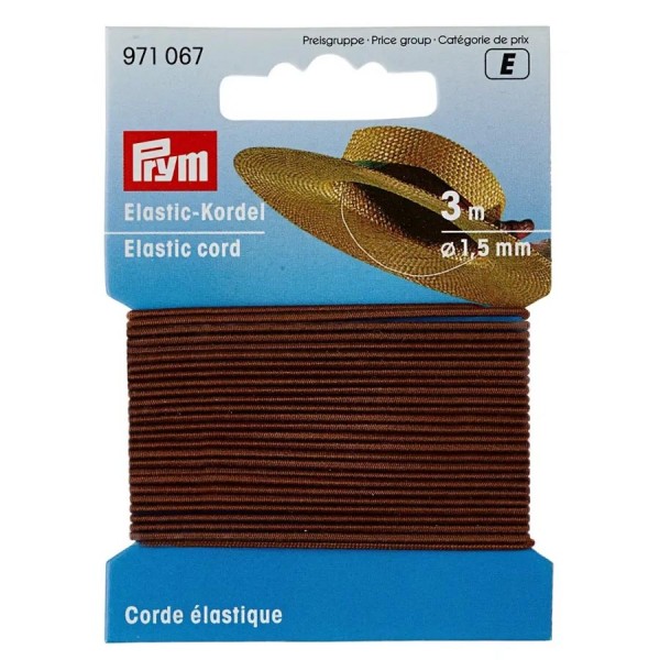 Prym Elastic-Kordel 1,5mm braun