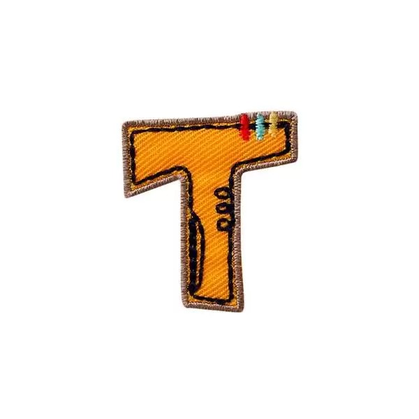 Applikation Buchstabe T