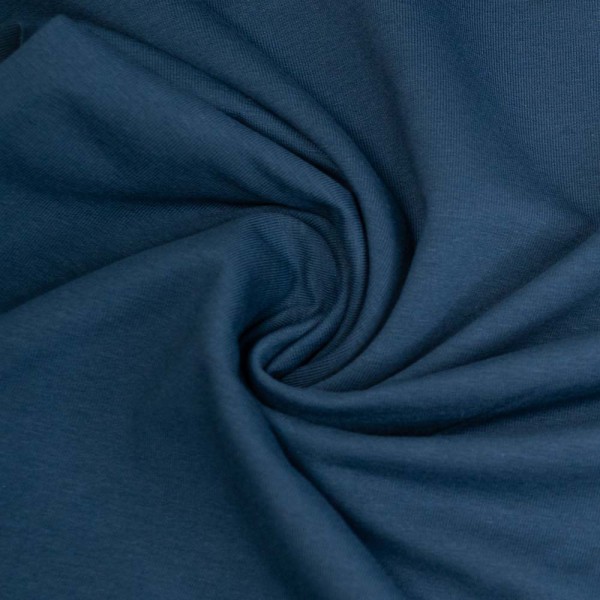 Sweat - French Terry Bea jeansblau dunkel