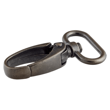 Karabiner De Luxe altsilber 30mm