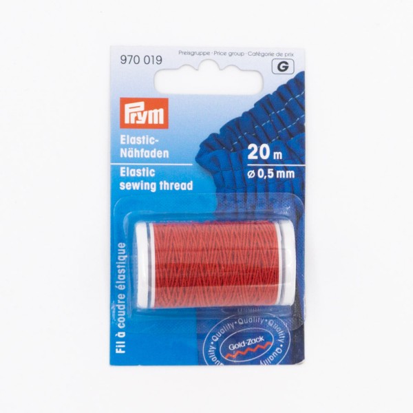 Prym Elastic-Nähfaden 20m rot