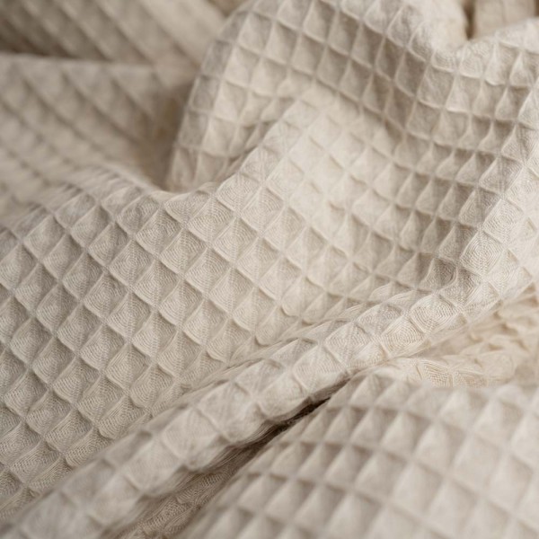 Waffelpiqué hellbeige