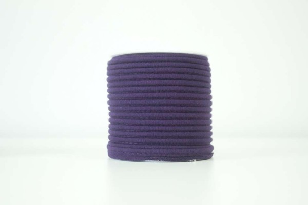 Jersey Paspelband lila elastisch