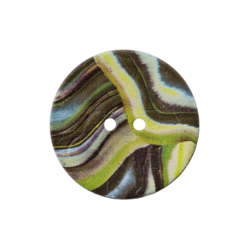 Prym Kokosknopf Multicolor 30mm grün