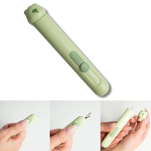 EvLis Nahtauftrenner und Einfädler 2in1 grün