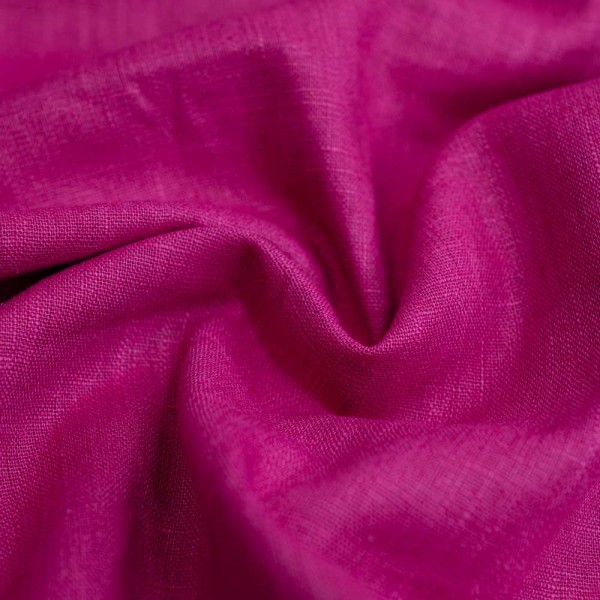 Premium Leinen fuchsia
