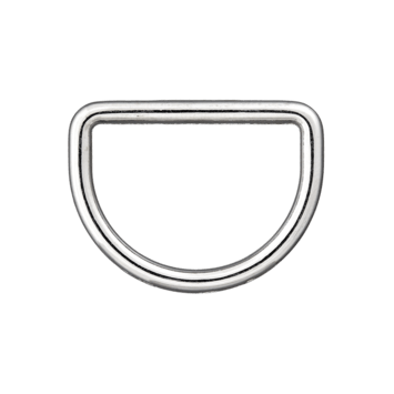 D-Ring silber 40mm