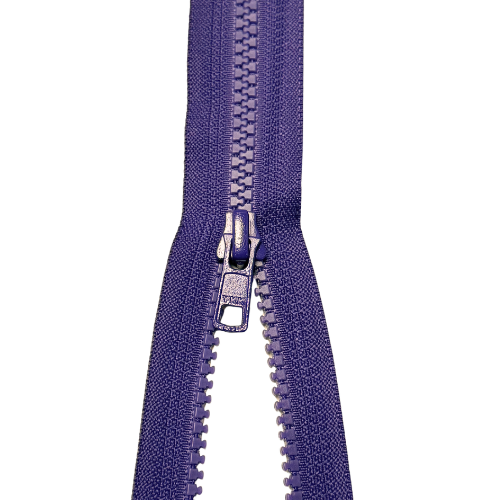YKK teilbarer Reißverschluss Jacken Krampe lila 80cm