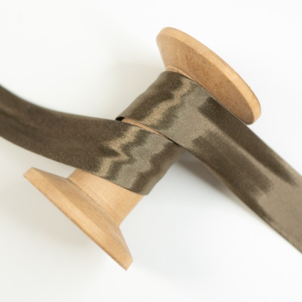 Satin Schrägband 20mm taupe