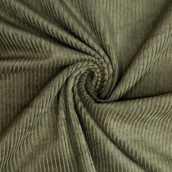 Breitcord 100% Baumwolle khaki