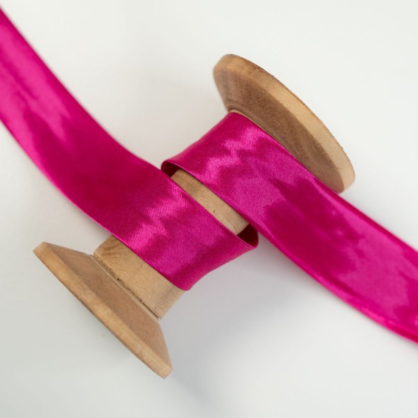 Satin Schrägband 20mm pink