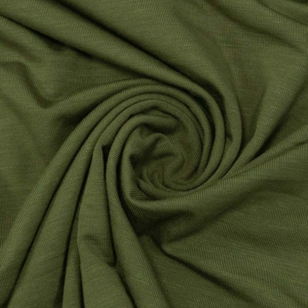 Bamboo Jersey oliv