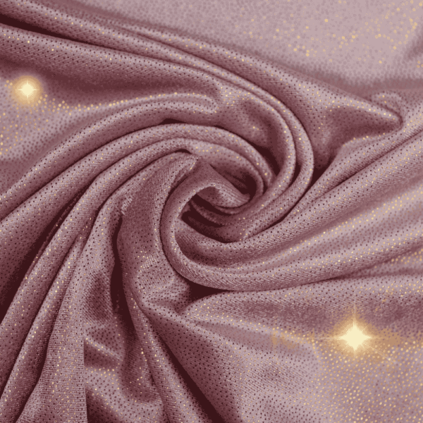 Samtjersey Glam altrosa-gold