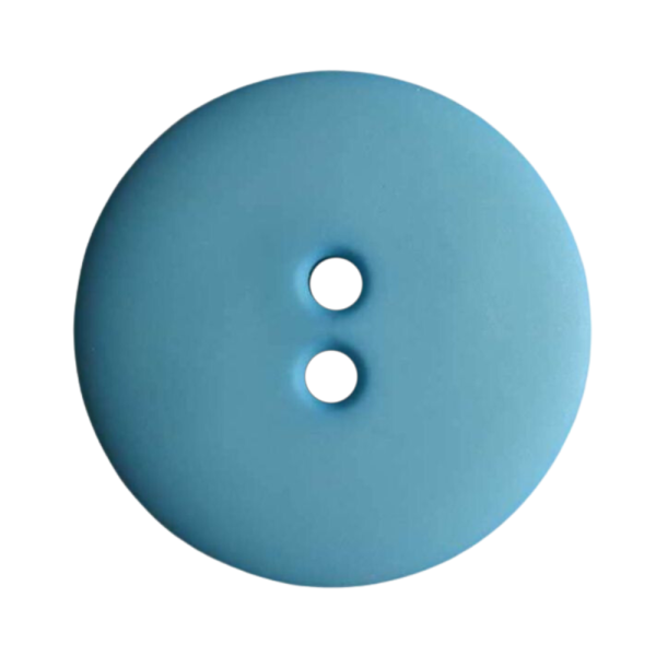 Modeknopf matt 18mm hellblau