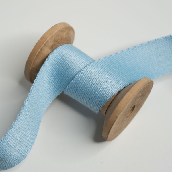 Soft Gurtband 25mm hellblau