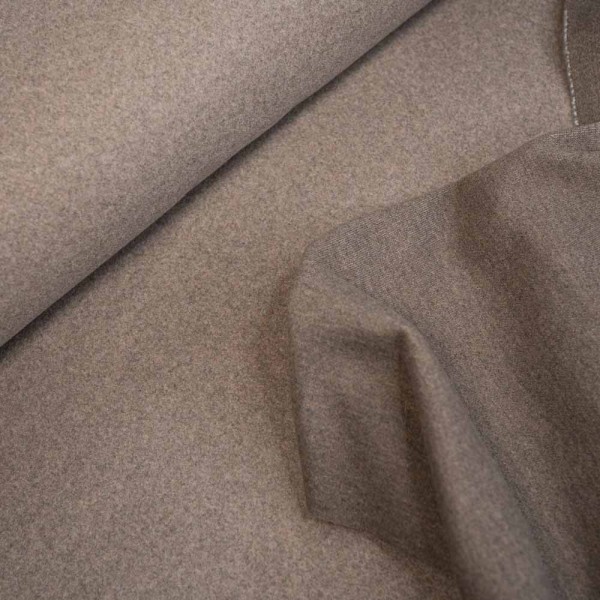 Mantelsweat Two Tone taupe-braun