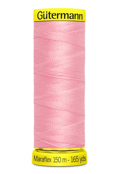 Elastisches Garn Gütermann Maraflex 150m rosa Nr. 660