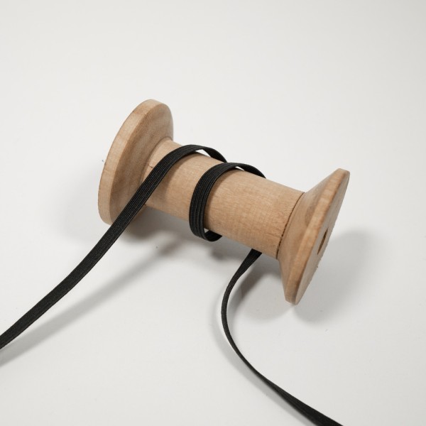 Standard Gummiband schwarz 6mm