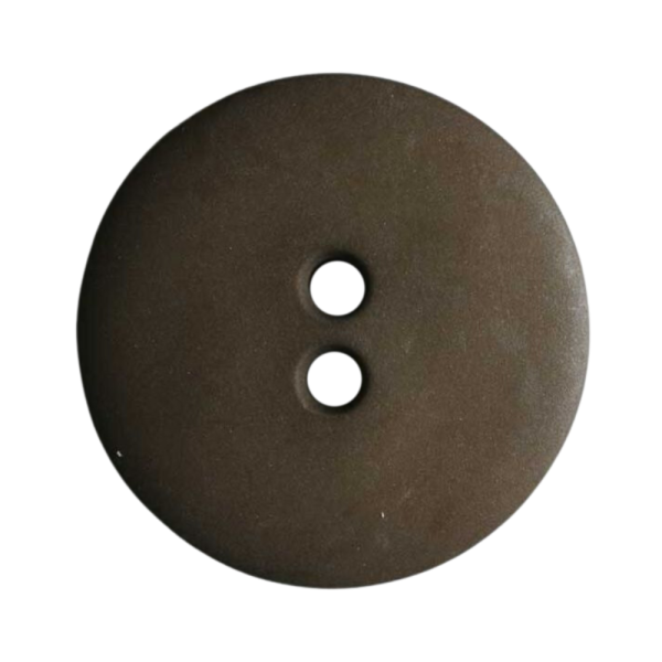 Modeknopf matt 23mm braun