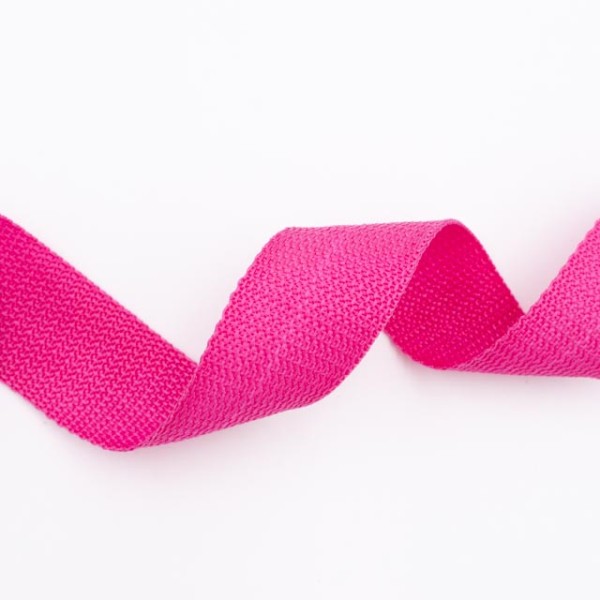 Gurtband Grobmaschig 40mm pink
