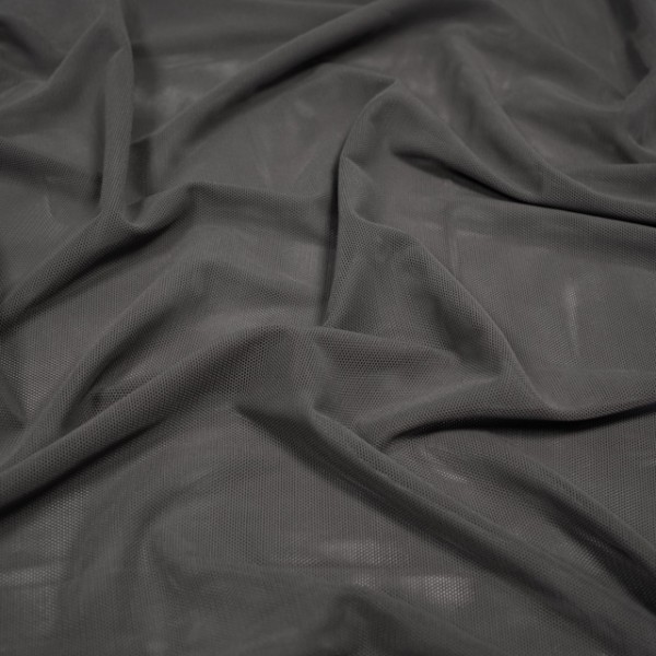 Soft Mesh elastisch dunkelgrau