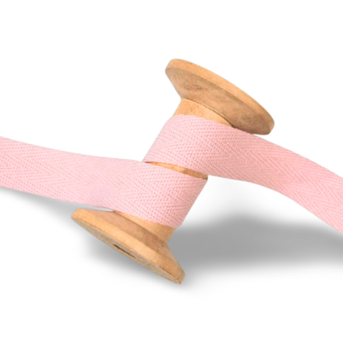 Baumwoll Einfassband 20mm pastellrosa