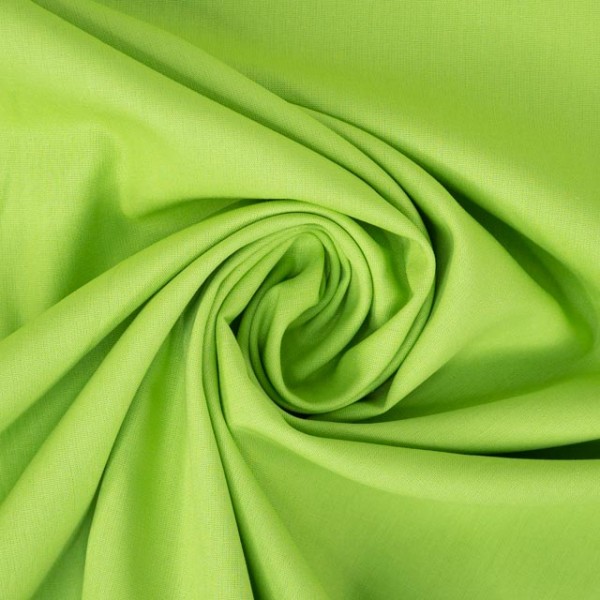 Edle Baumwollwebware lime