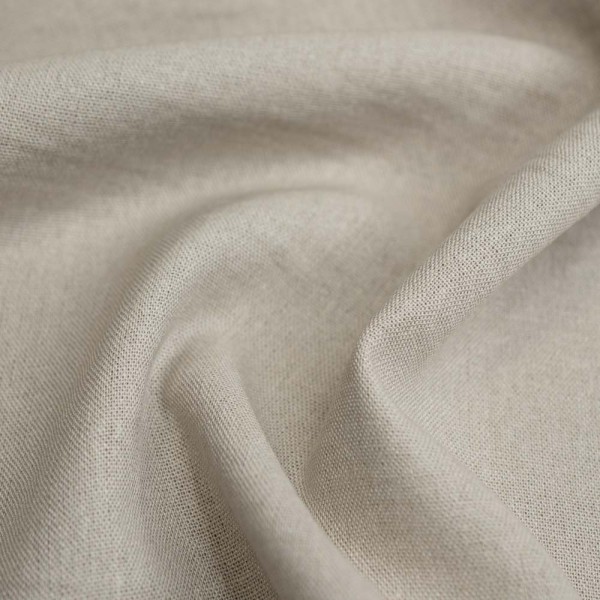Viskose Leinen beige
