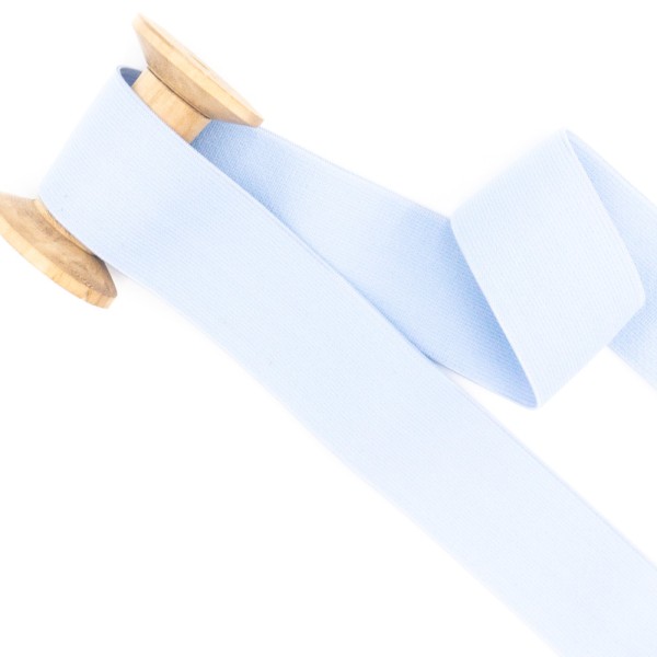 Gummiband 40mm SOFT babyblau