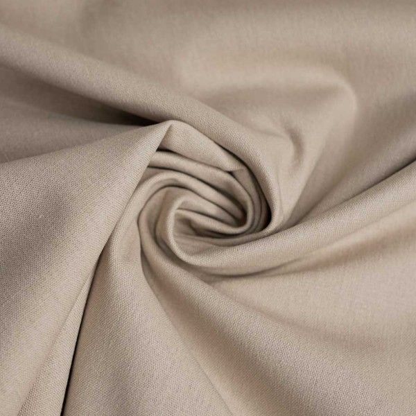 Viskose Leinen Stretch beige