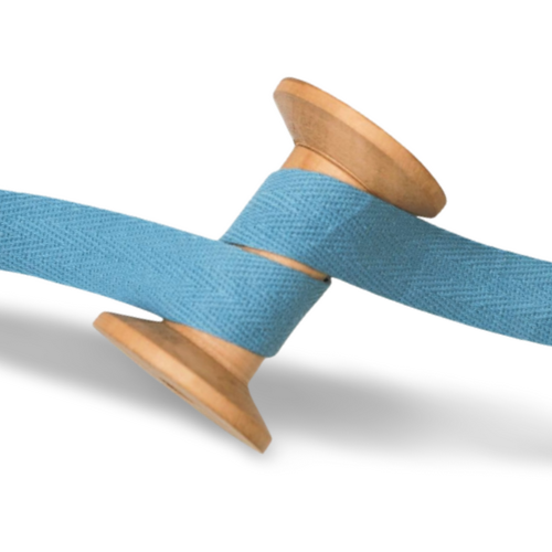 Baumwoll Einfassband 20mm jeansblau