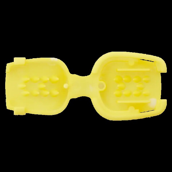 Kordelende 20mm gelb