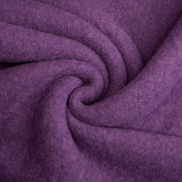 Woll Fleece flauschig beere