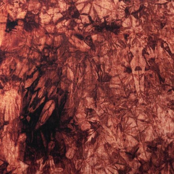 Bio-Baumwolljersey Batikstyle terra