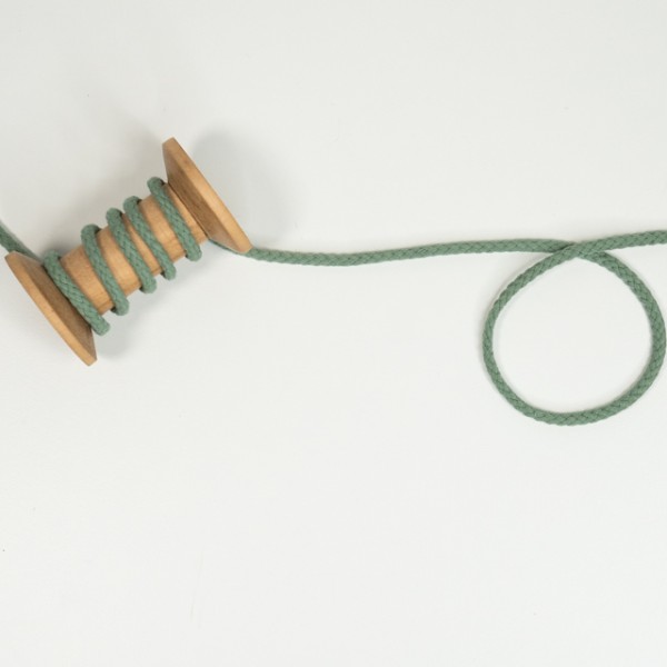 Kordel geflochten 6mm dusty mint